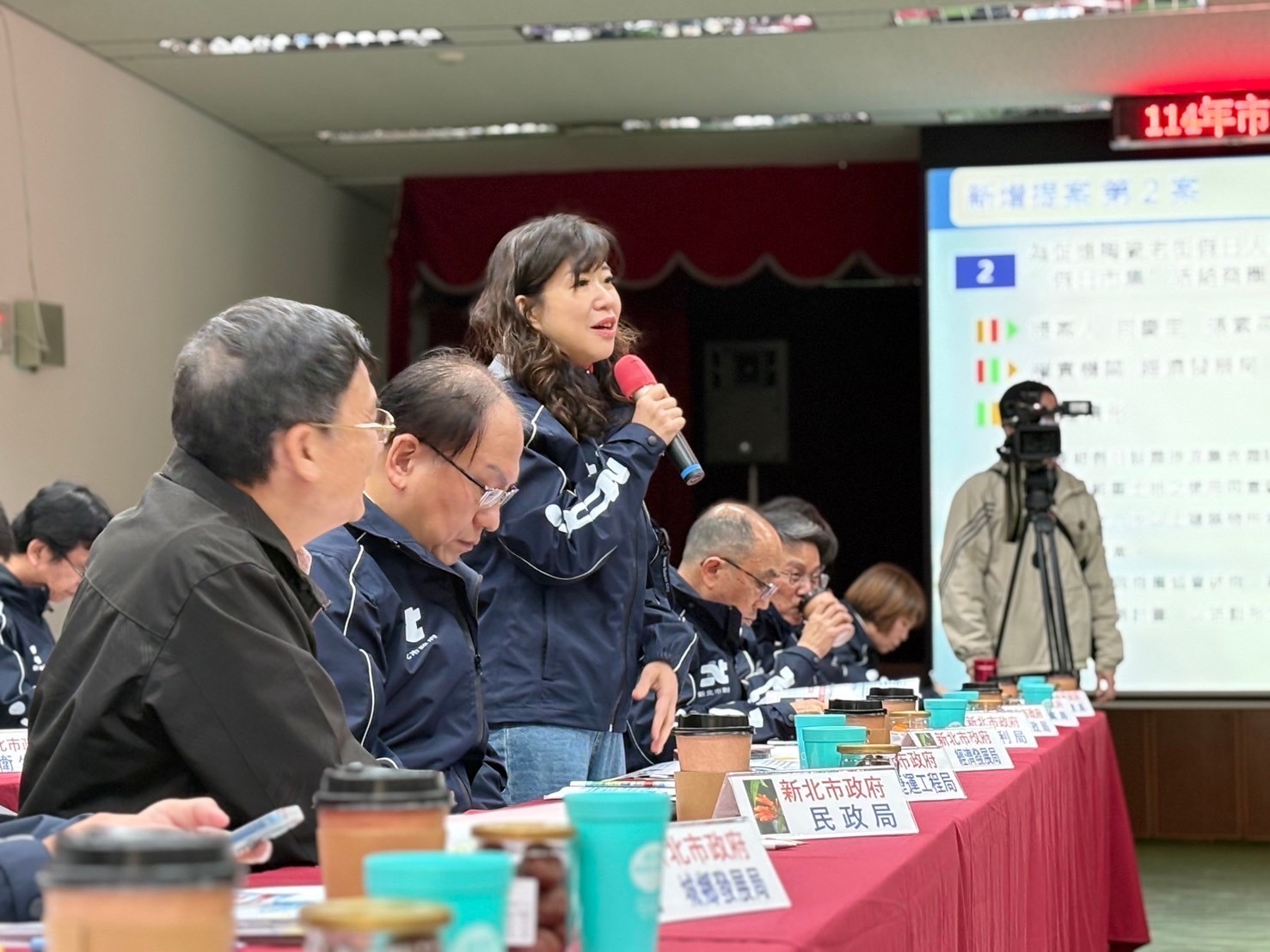 市長行動治理座談會-市府局處說明