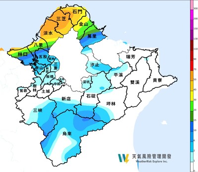 預測降雨圖